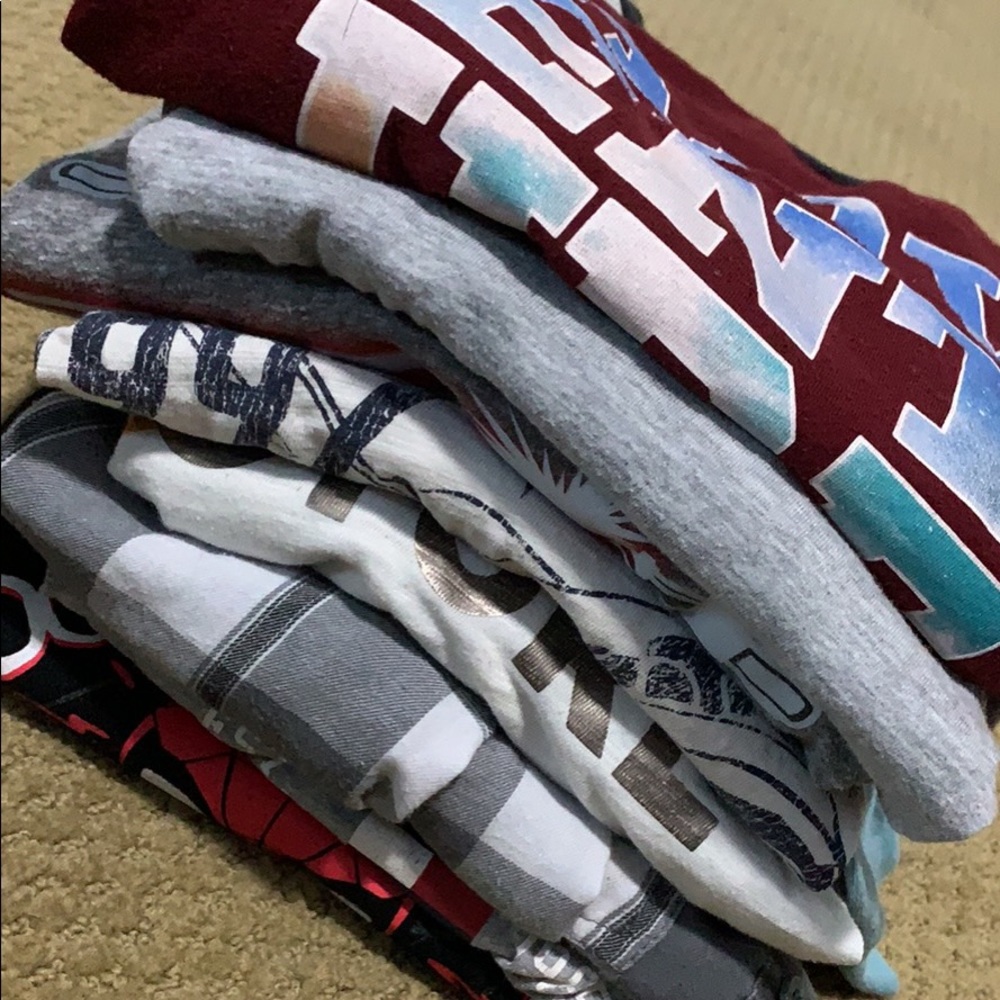 Bundle of Boys long sleeve shirts size 6/7 bundle